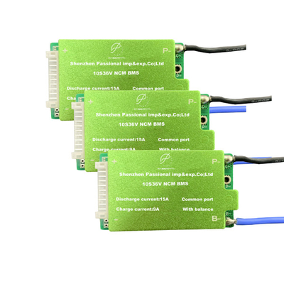ODM 0.065mm Li Ion Battery BMS, PCB BMS 10S 36V 15A van de Lithiumbatterij
