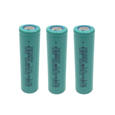 Hoogspannings3.6volt 2600Mah 18650 Batterijcel 1000 Keer Cyclus