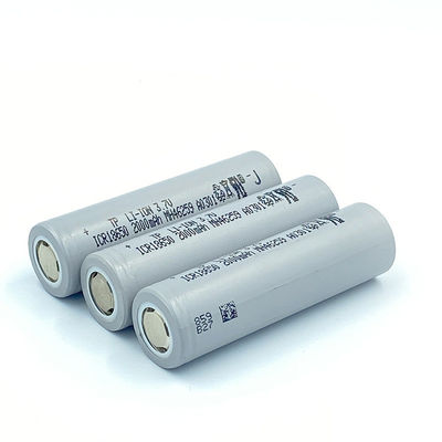 3.7 V 2000mah 18650 Ionenbatterijcel 18650 van het Batterijcel10c Lithium voor Golfkar