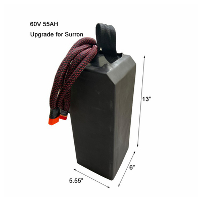 de Verbetering van 60v 55ah 72v 32ah 40ah Li Ion Battery Pack NMC voor Sur Ron Light Bee
