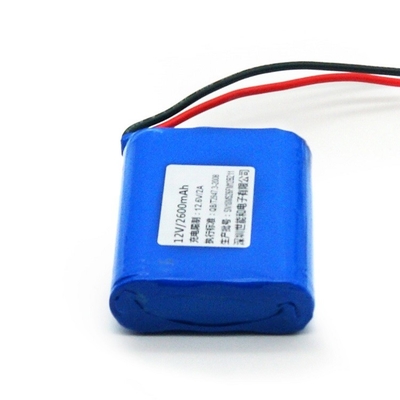 Cyclus Navulbare 12v 2.6ah Li Ion Battery Pack For Digital Camera's met lange levensuur