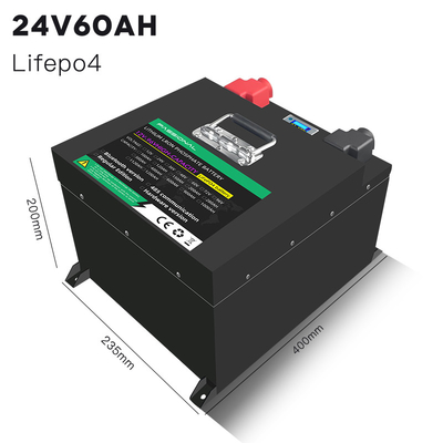Van de het Lithiumbatterij van de golfkar het Navulbare LFP LiFePO4 Pak 24v 60ah Met lange levensuur
