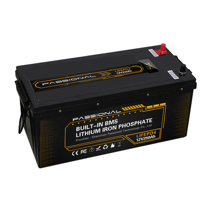 Van het de Batterijpak van het hoge Capaciteits12v 250Ah Navulbare LiFePO4 Lithium de Energieopslag
