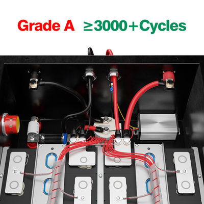 72v 230ah Lithium Lifepo4 EV-accu voor elektrische bezienswaardigheden Campus Mini Bus Straatveger Voertuig