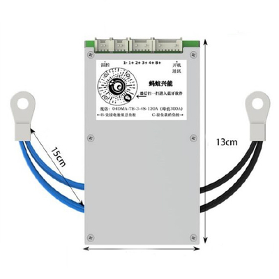 Piekwaarde Lifepo4 Slimme BMS 120A 4S, 300A Slimme BMS With Bluetooth