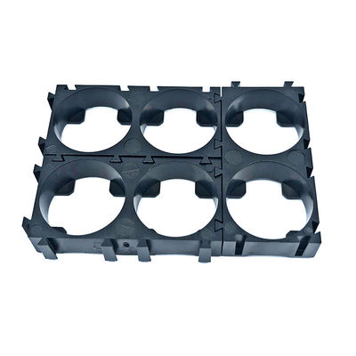 De Steunspons 18650 6 Celhouder 18.4mm van de batterijsteun Universele Batterijsteun
