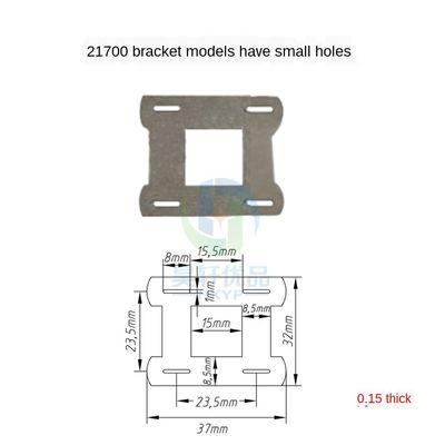 De Steun die van de batterijsteun 23.5mm 2P 21700 Nikkelstrook voor Batterijverbinding uit elkaar plaatsen