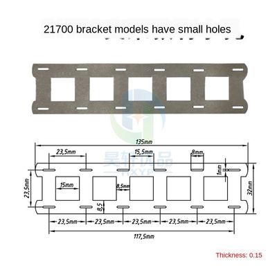 De Steun die van de batterijsteun 23.5mm 2P 21700 Nikkelstrook voor Batterijverbinding uit elkaar plaatsen