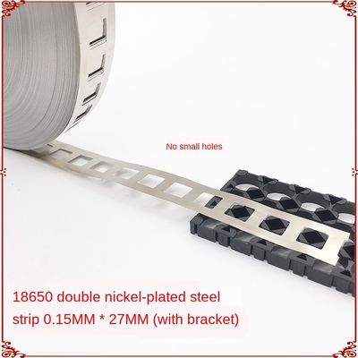 Steun van de batterijsteun 18650 Strook 0.15mm van het Batterijnikkel Nikkelstrook voor 18650 Batterijlassen