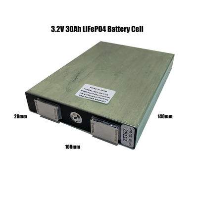 van de het Lithiumbatterij van 3.2V 30AH LiFePO4 het Pakaluminium Li Iron Phosphate Battery