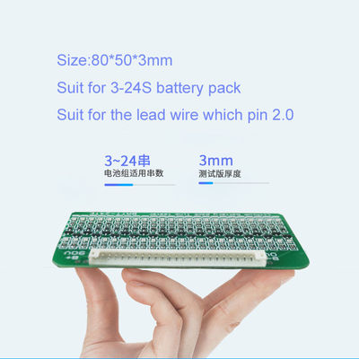 Van de het Lithiumbatterij van FR4 24S het Beheersysteem HASL Li Ion Protection Board