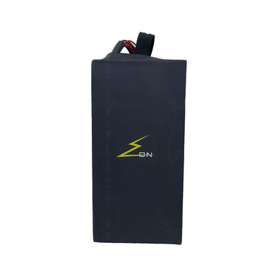 Zwart van de het Lithiumbatterij van 60v 53ah 16S11P LiFePO4 Pak 21700