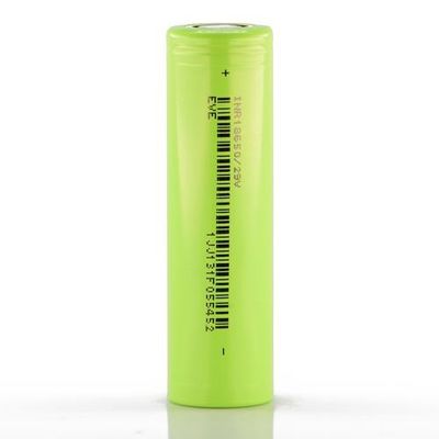 18650 Batterijcel2900mah 3.7V NCM EVE Lithium ionencellen Lichtgroen voor Ebike